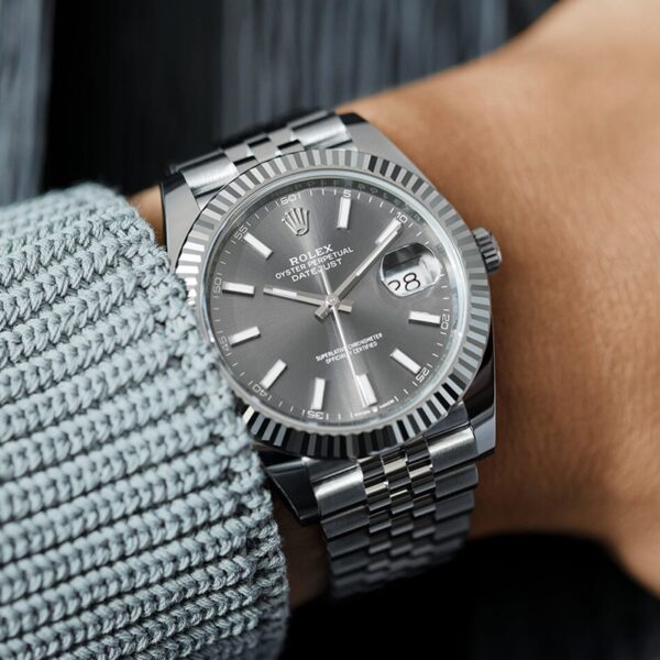 Rolex Datejust 41 Oystersteel and white gold M126334-0014 - Image 2