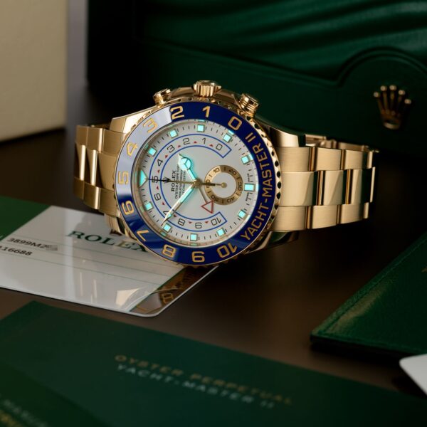 Rolex Yacht-Master II Yellow Gold/Rose Gold 44mm 116688-0002 New - Image 6