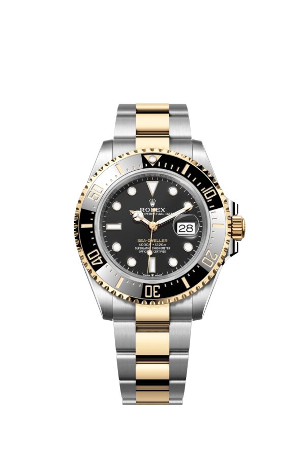 Sea-Dweller Oyster, 43 mm, Oystersteel and yellow gold Reference m126603-0001