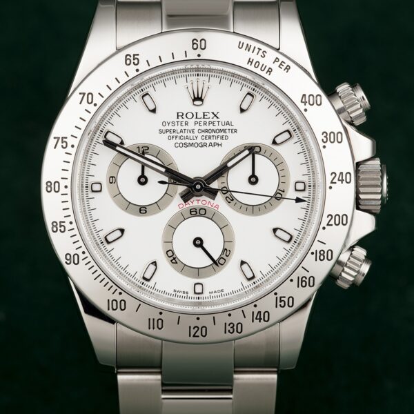 Rolex Daytona Stainless Steel 40mm APH Dial 116520 Brand New - Image 17