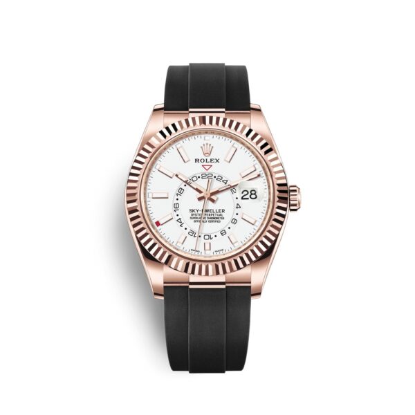 Rolex Sky-Dweller Oyster 42 mm Everose gold 326235-0005 New - Image 14