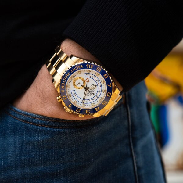 Rolex Yacht-Master II Yellow Gold/Rose Gold 44mm 116688-0002 New - Image 5