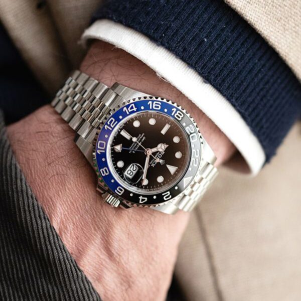 ⌚Rolex GMT-Master II 40mm Stainless Steel m126710 Series Batman & Pepsi - Image 17