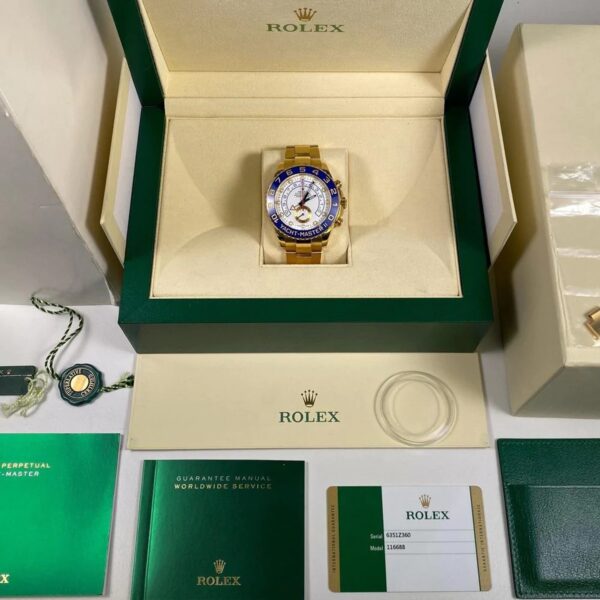 Rolex Yacht-Master II Yellow Gold/Rose Gold 44mm 116688-0002 New - Image 4