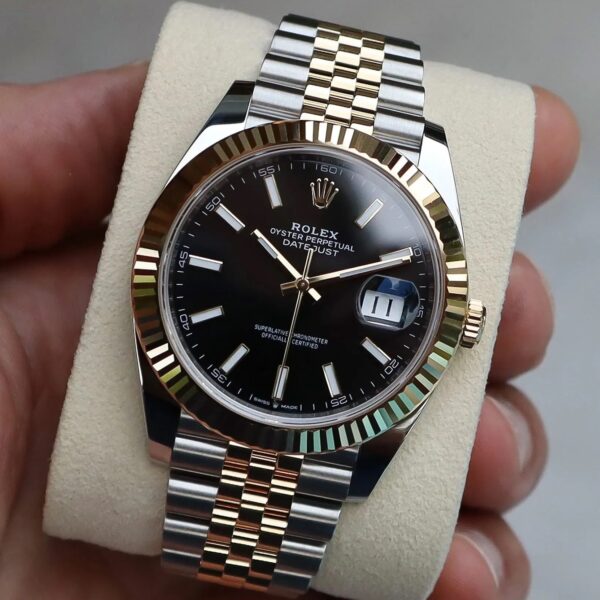 Rolex Datejust 41 Two Tone Oystersteel and yellow gold Black Dial 126333-0014 - Image 3