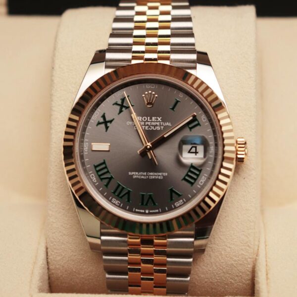 Rolex Datejust 41 Oystersteel and yellow gold Wimbledon - M126333-0020/126333-0019/126334-0022 Brand Unworn - Image 4