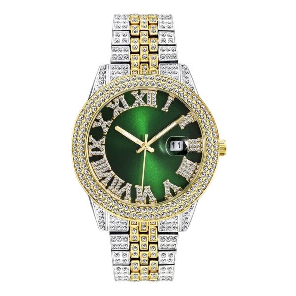 18K Gold Diamond Regal Watch - Image 9