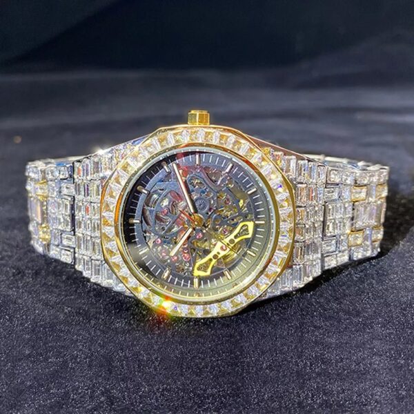 Baguette Diamond Tycoon Mechanical Watch - Image 5