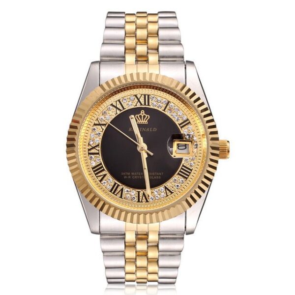 18K Gold Crown Watch - Image 6