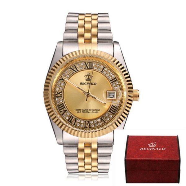 18K Gold Crown Watch - Image 10