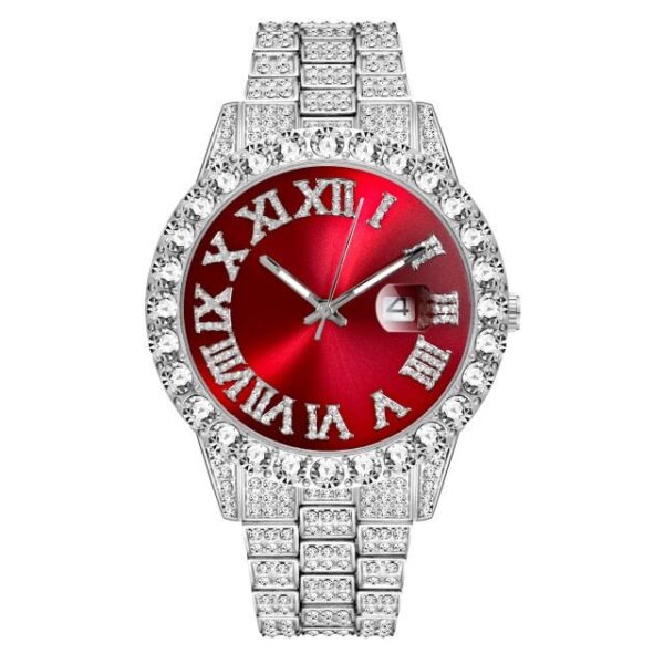 18k Gold Diamond Royal Watch - Image 13