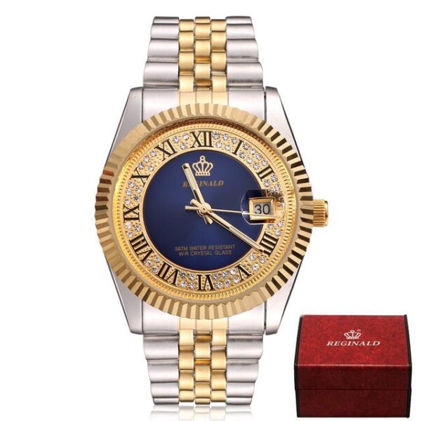 18K Gold Crown Watch - Image 9